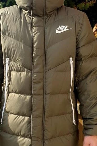 Nike Winter Down zöld férfi kabát