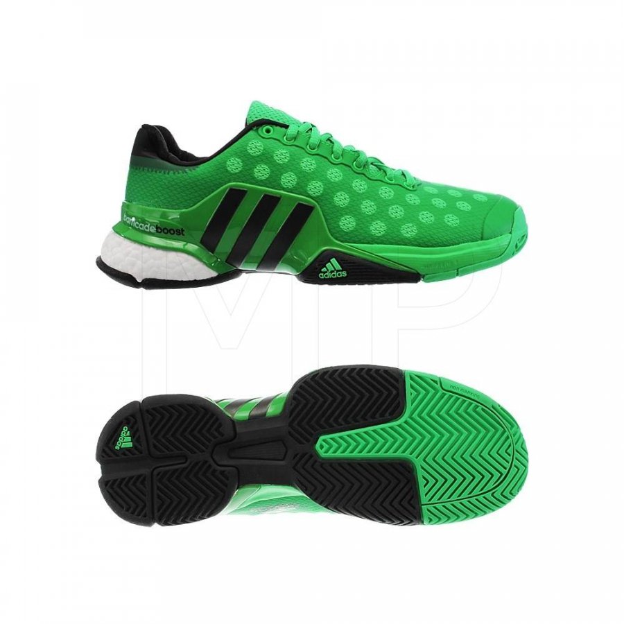 Adidas Barricade 2015 Boost zöld férfi teniszcipő Sportboltom