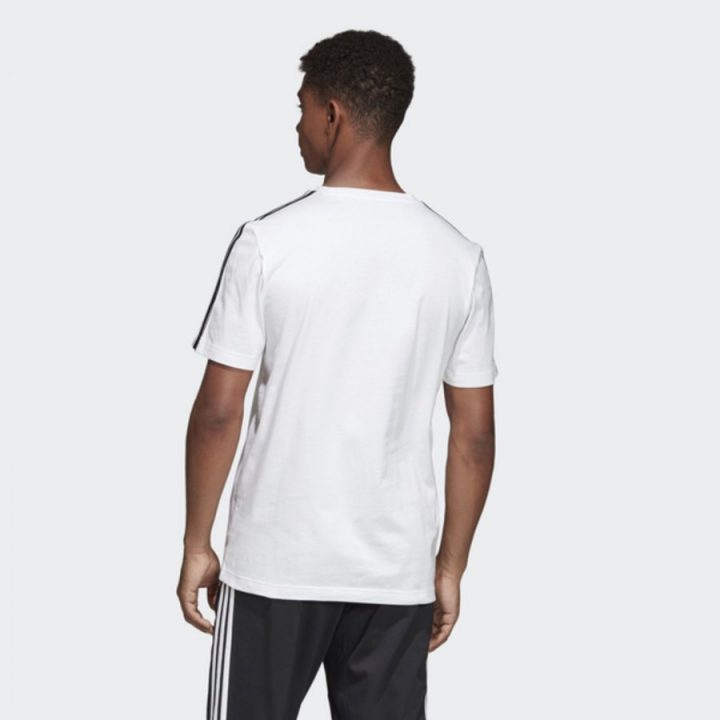 Adidas E 3S fehér férfi póló