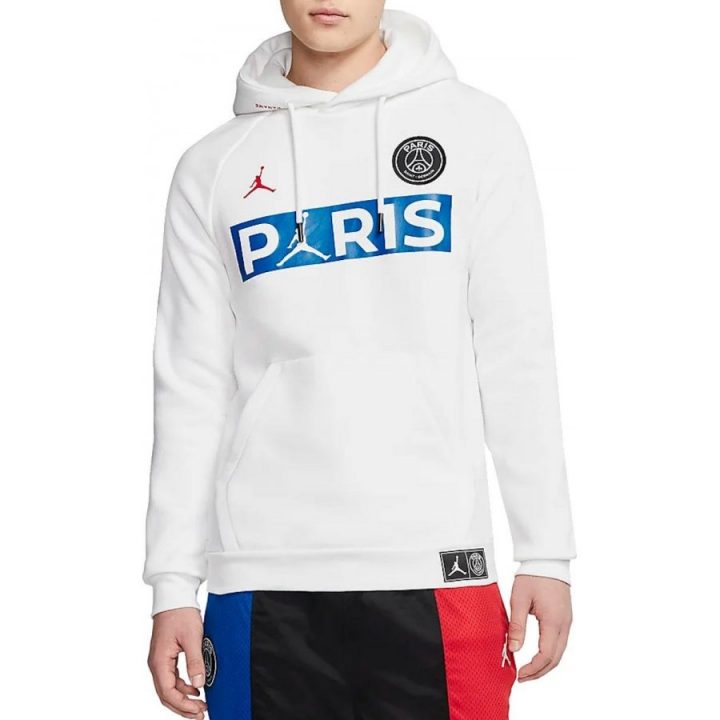 Jordan PSG Fleece fehér férfi pulóver