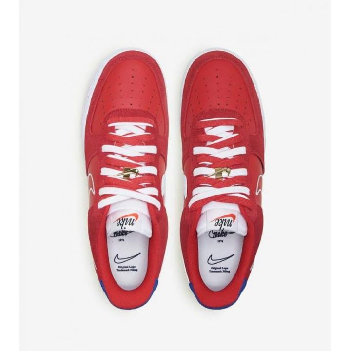 Nike Air Force 1 '07 LV8 piros utcai cipő