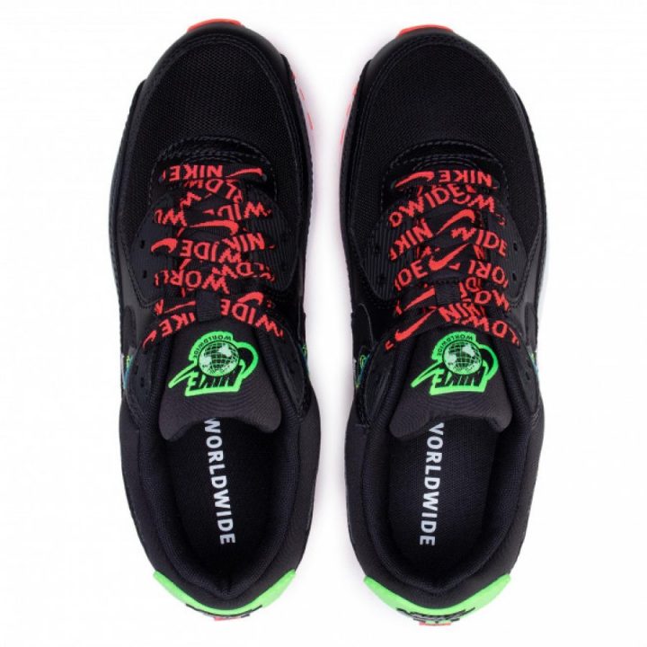 Nike Air Max 90 WW fekete női utcai cipő