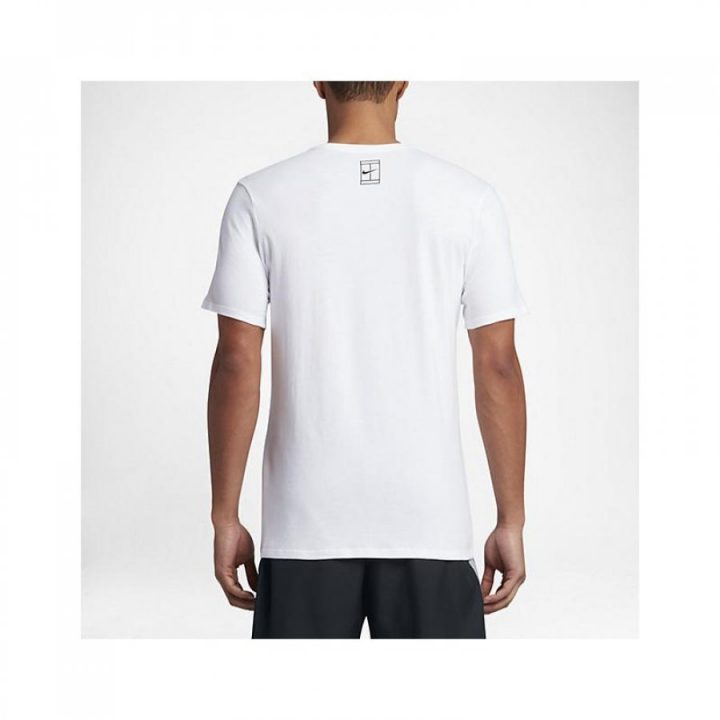 Nike Nadal fehér férfi póló
