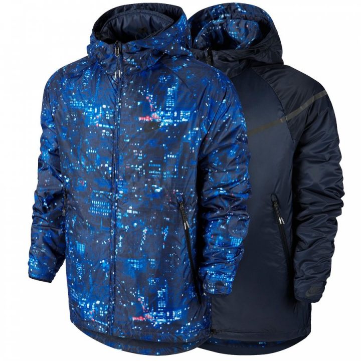 Nike Run Reversible City Cift kifordítható kék férfi dzseki