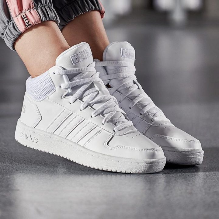 Adidas Hoops 2.0 MID fehér utcai cipő