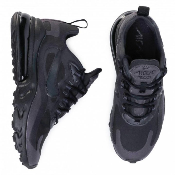 Nike Air Max 270 React fekete női utcai cipő