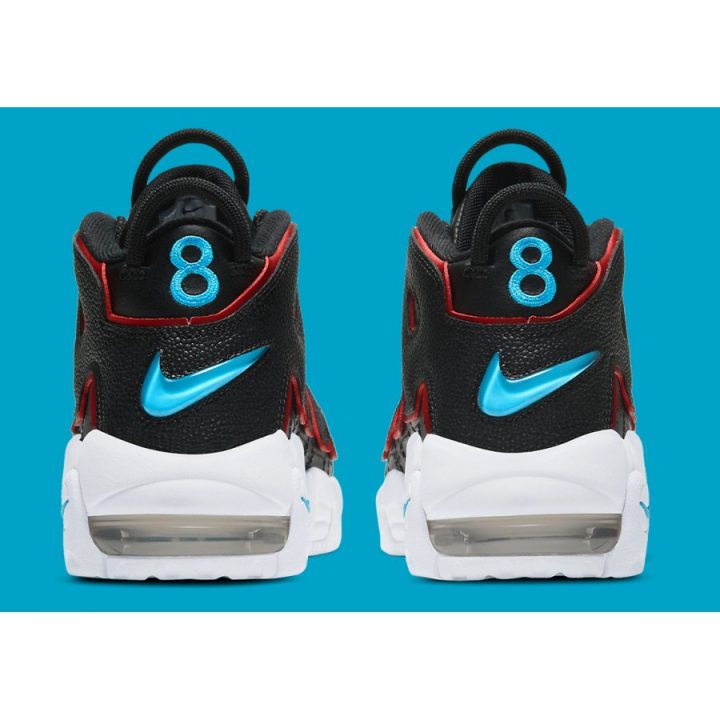 Nike Air More Uptempo fekete utcai cipő