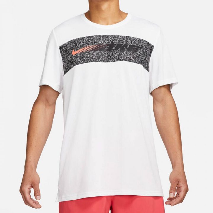 Nike Dri-fit Superset fehér férfi póló