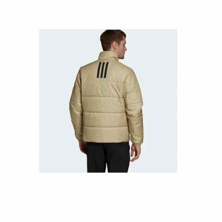 Adidas BSC 3 Stripes bézs férfi kabát