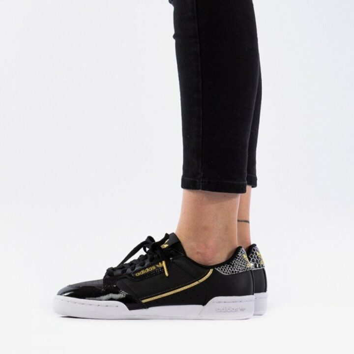 Adidas Continental 80 fekete női utcai cipő