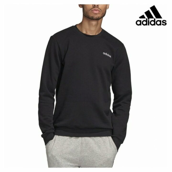 Adidas Feelcozy fekete férfi pulóver