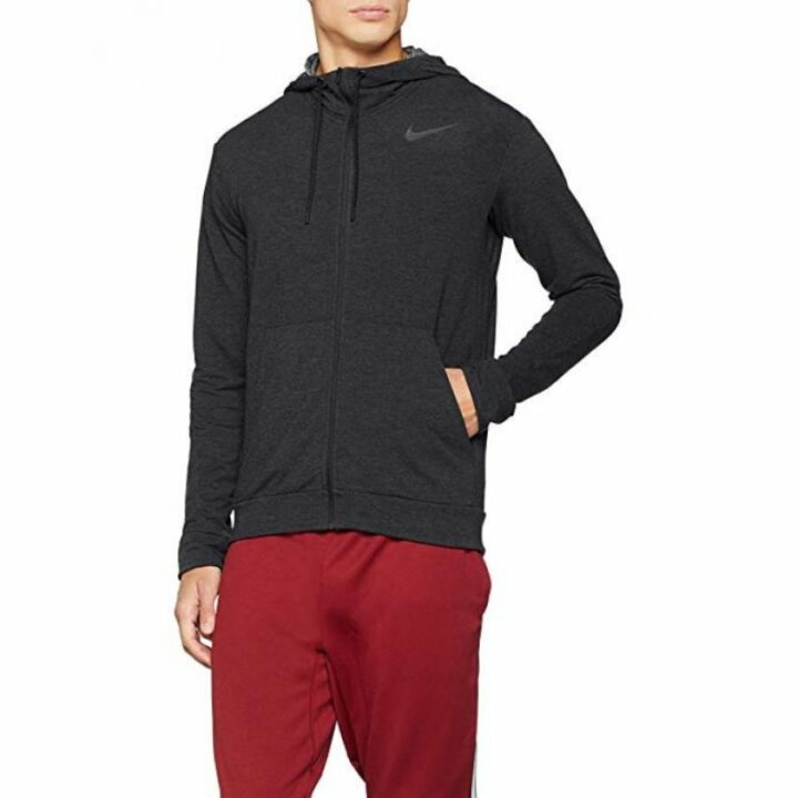 Nike Dri-fit Full Zip fekete férfi pulóver