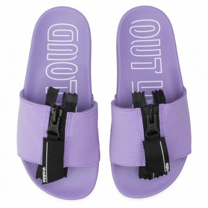 Adidas Adilette Originals lila női papucs