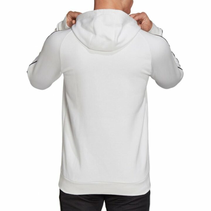 Adidas Core 18 HOODY fehér férfi pulóver