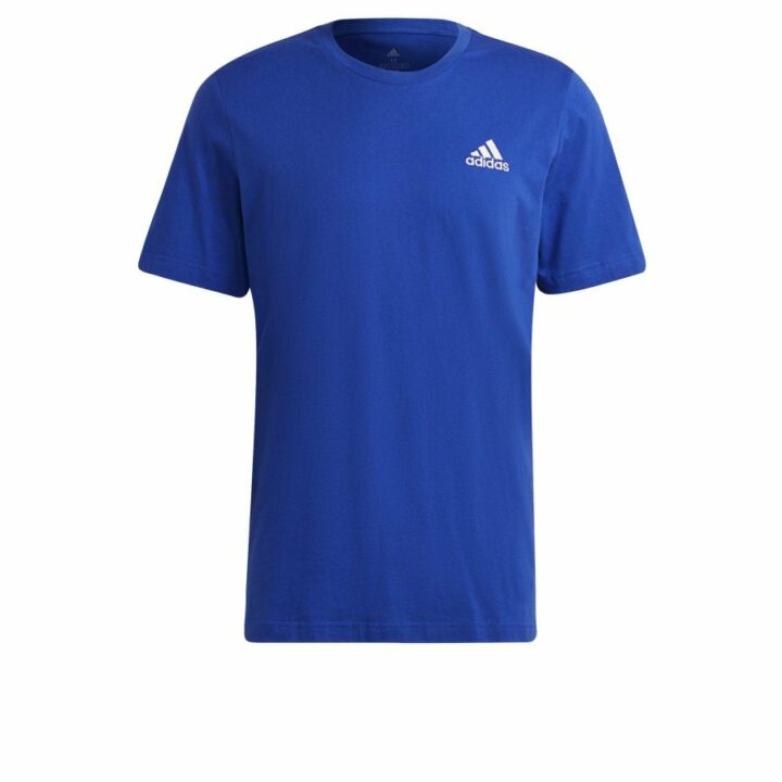 Adidas Essentials kék férfi póló