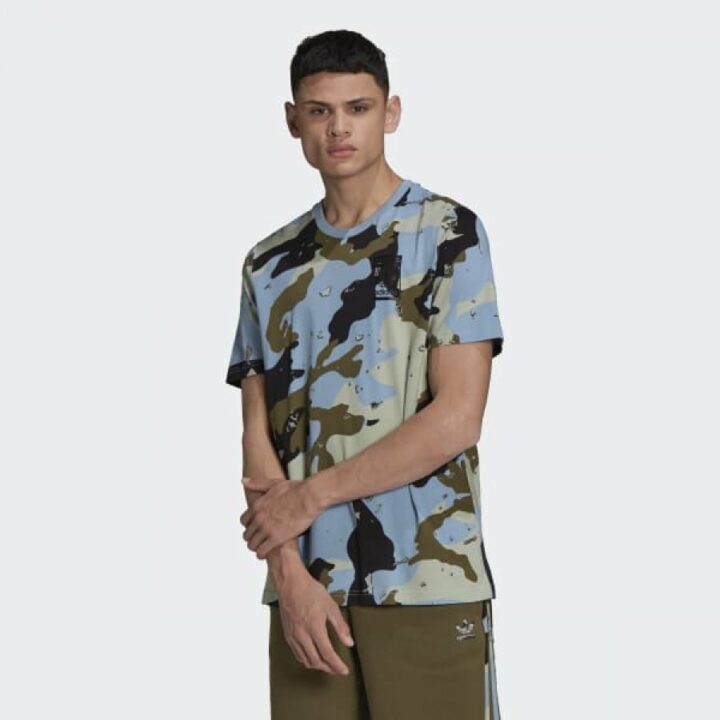 Adidas Graphic Camo több színű férfi póló
