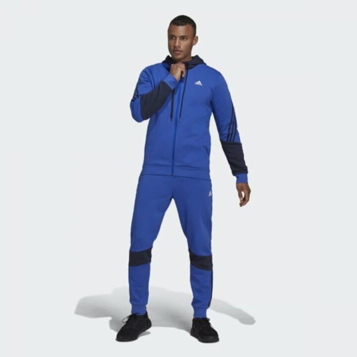 Adidas Sportswear kék férfi melegítő együttes