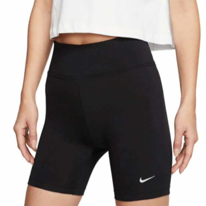 Nike Tight Fit High Waisted fekete női rövidnadrág