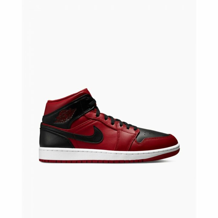 Jordan 1 MID Reverse Bred piros férfi utcai cipő