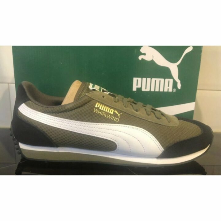 Puma Whirlwind zöld férfi utcai cipő