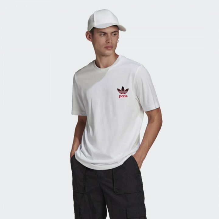 Adidas Originals Paris fehér férfi póló