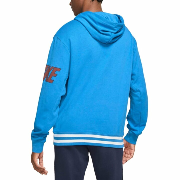 Nike NSW French Terry kék férfi pulóver