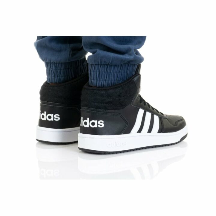 Adidas Hoops 2.0 MID fekete férfi utcai cipő