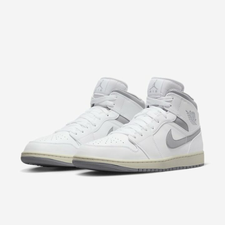 Jordan 1 MID Neutral Grey fehér utcai cipő