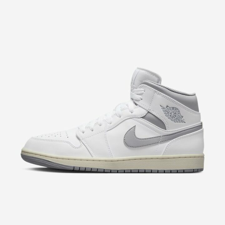 Jordan 1 MID Neutral Grey fehér utcai cipő
