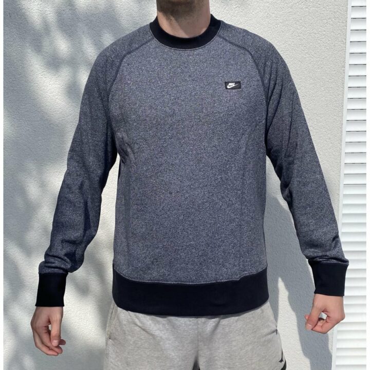 Nike szürke férfi pulóver