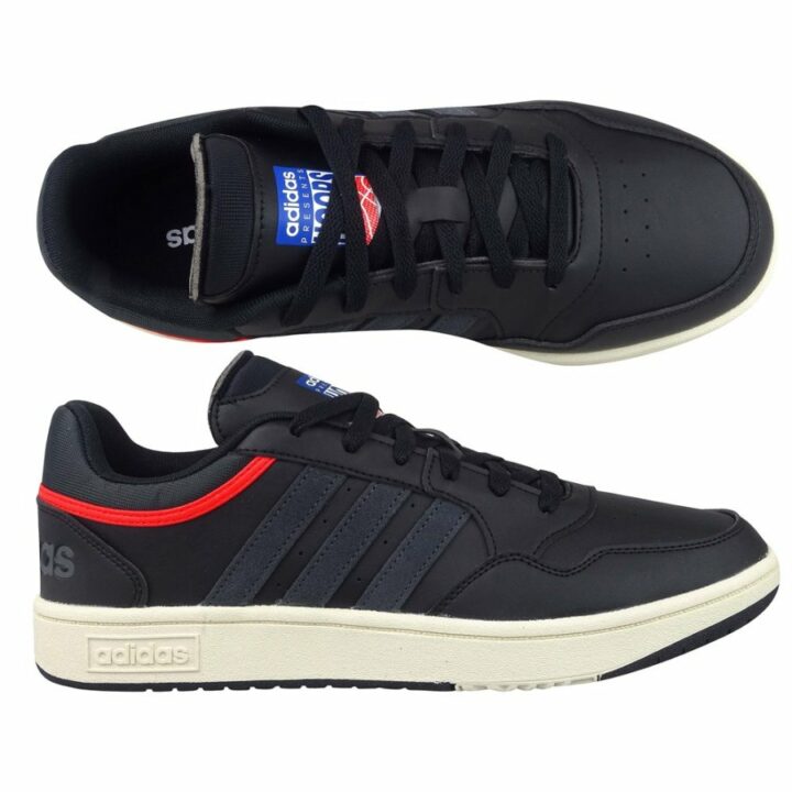 Adidas Hoops 3.0 fekete férfi utcai cipő