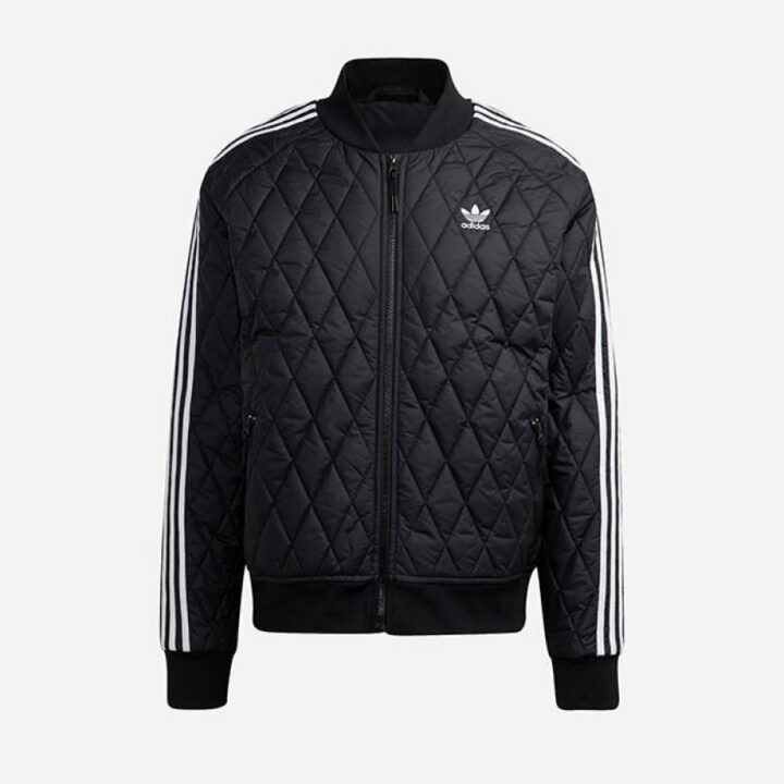 Adidas Originals Quilted fekete férfi dzseki