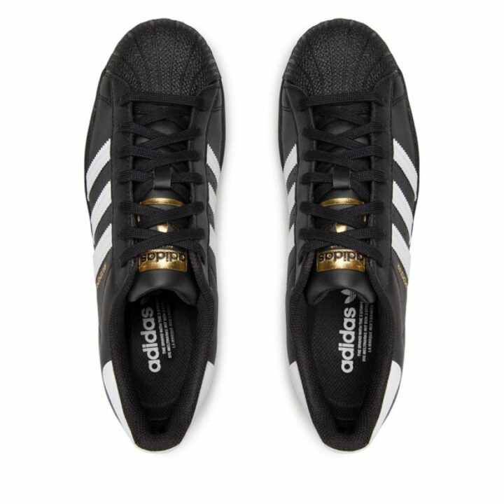 Adidas Superstar fekete utcai cipő