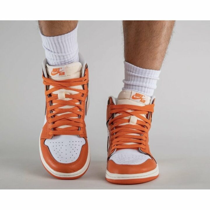 Jordan 1 Retro High OG Starfish narancs utcai cipő