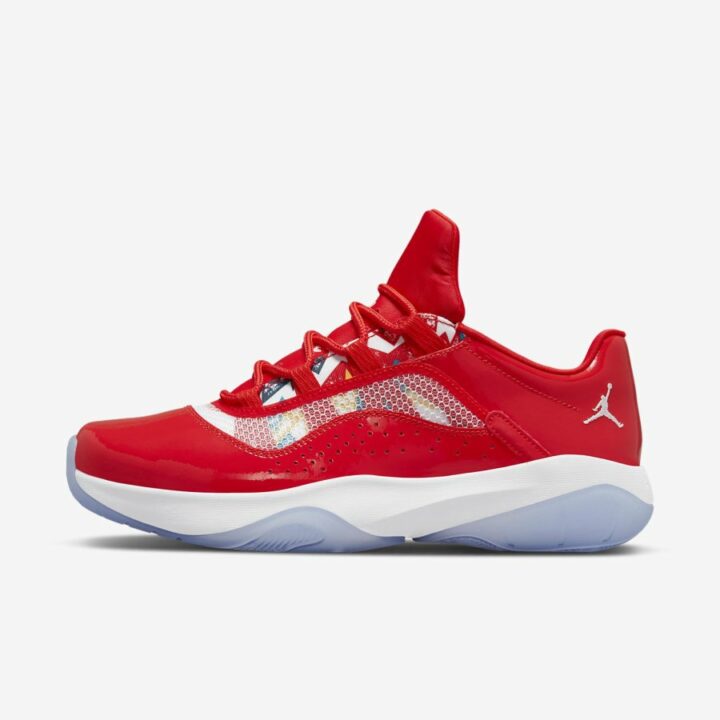 Jordan 11 CMFT Low piros férfi utcai cipő
