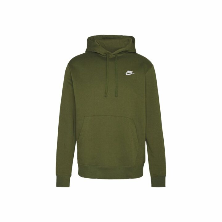 Nike Club Fleece zöld férfi pulóver
