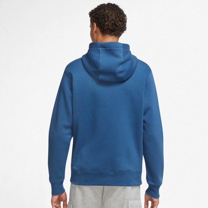 Nike Club Zip kék férfi pulóver