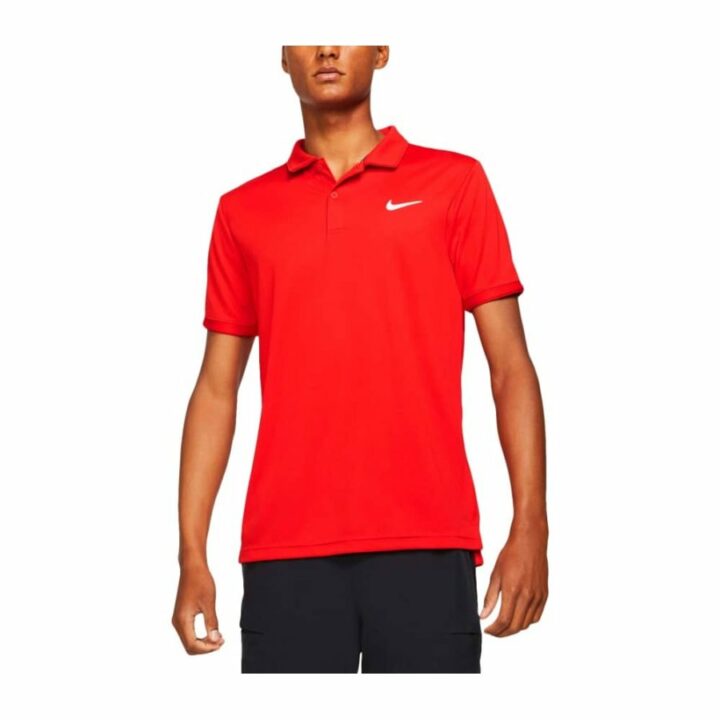 Nike Dri-fit piros férfi póló
