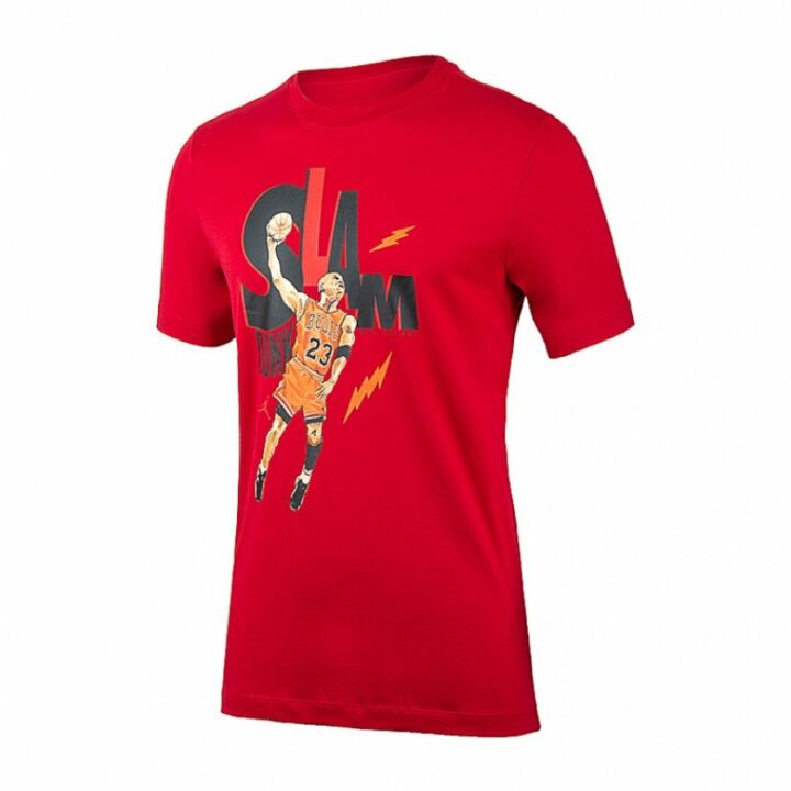 Nike Game 5 Dunk piros férfi póló