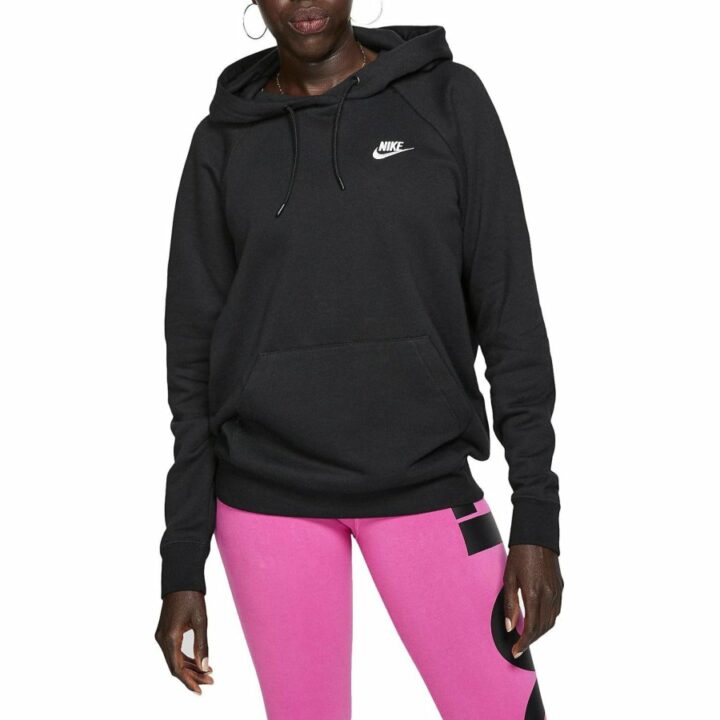 Nike NSW Essetntials fekete női pulóver