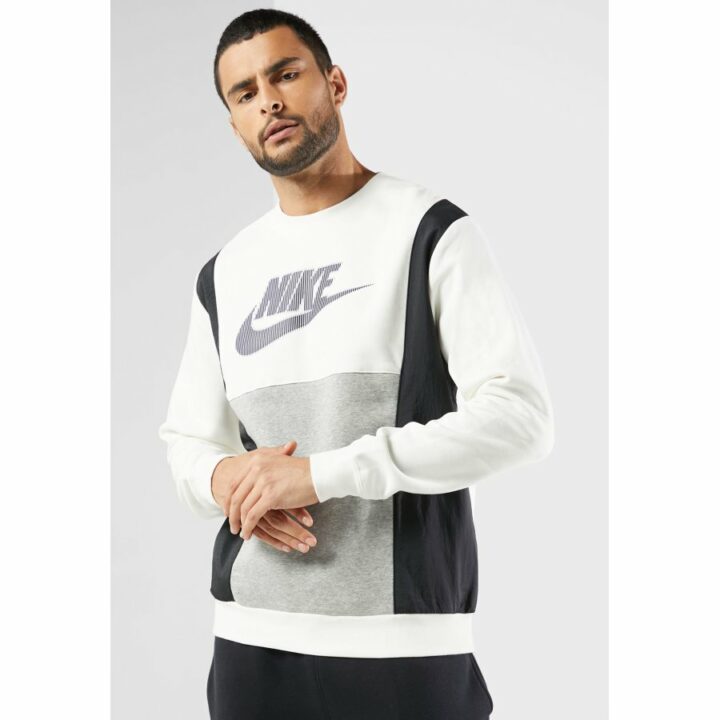 Nike NSW Hybrid fehér férfi pulóver