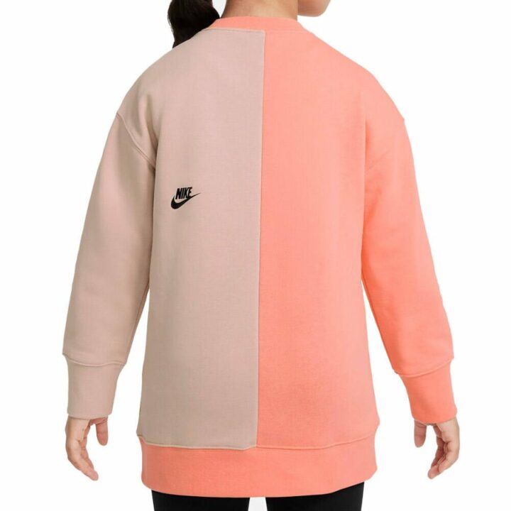 Nike NSW rózsaszín lány pulóver