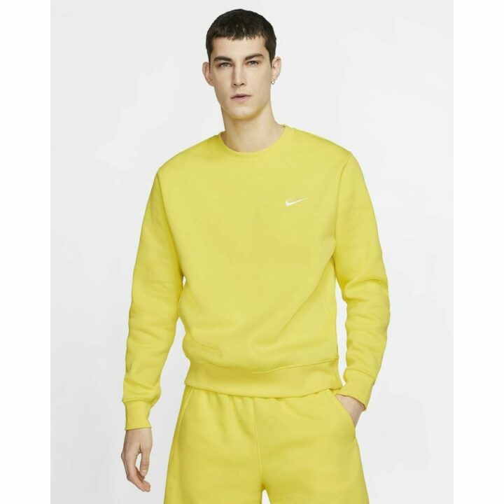 Nike sárga férfi pulóver