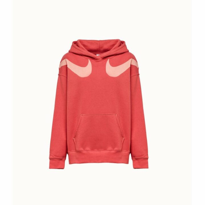 Nike Sportswear Swoosh narancs női pulóver