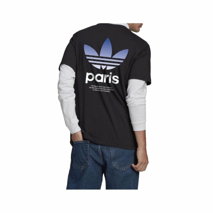 Adidas Originals Paris fekete férfi póló