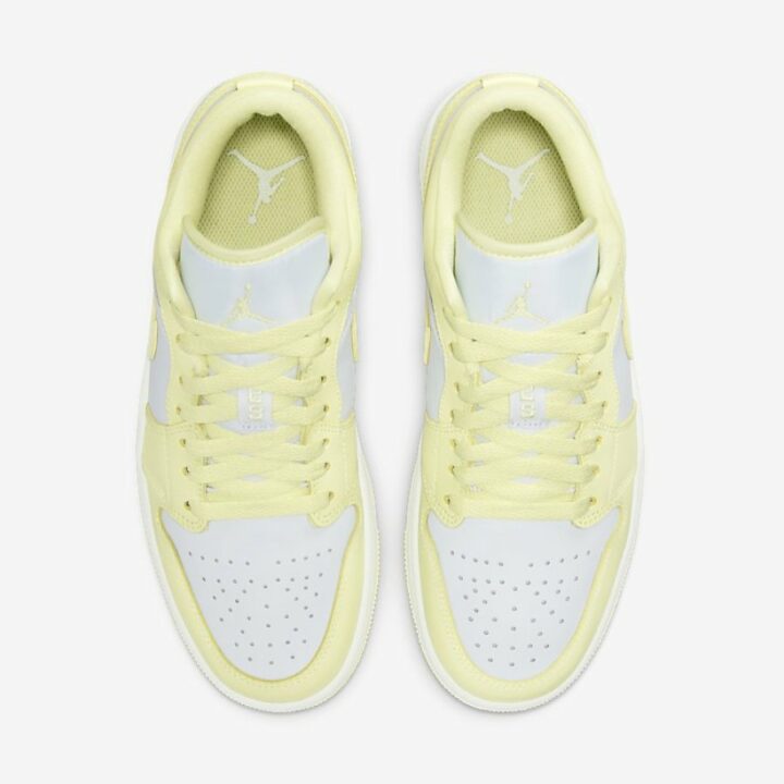 Jordan 1 Low Lemonade sárga női utcai cipő