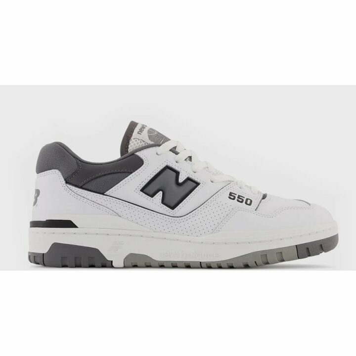 New Balance 550 White Grey Dark Grey fehér utcai cipő