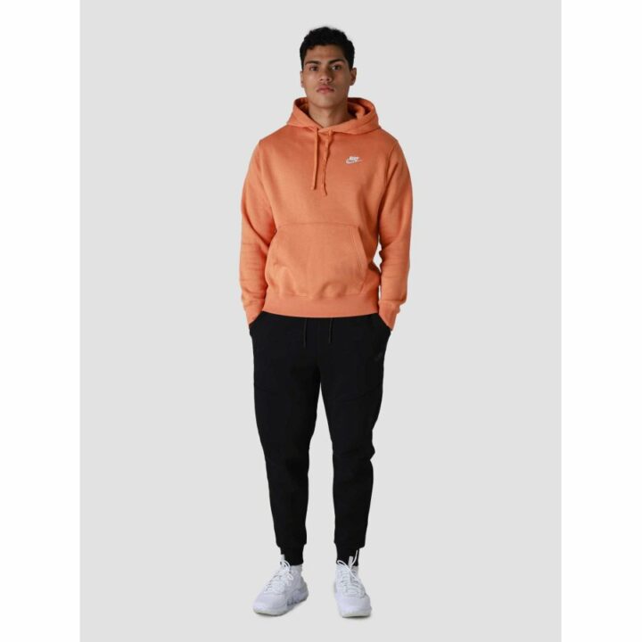 Nike NSW Club narancs férfi pulóver
