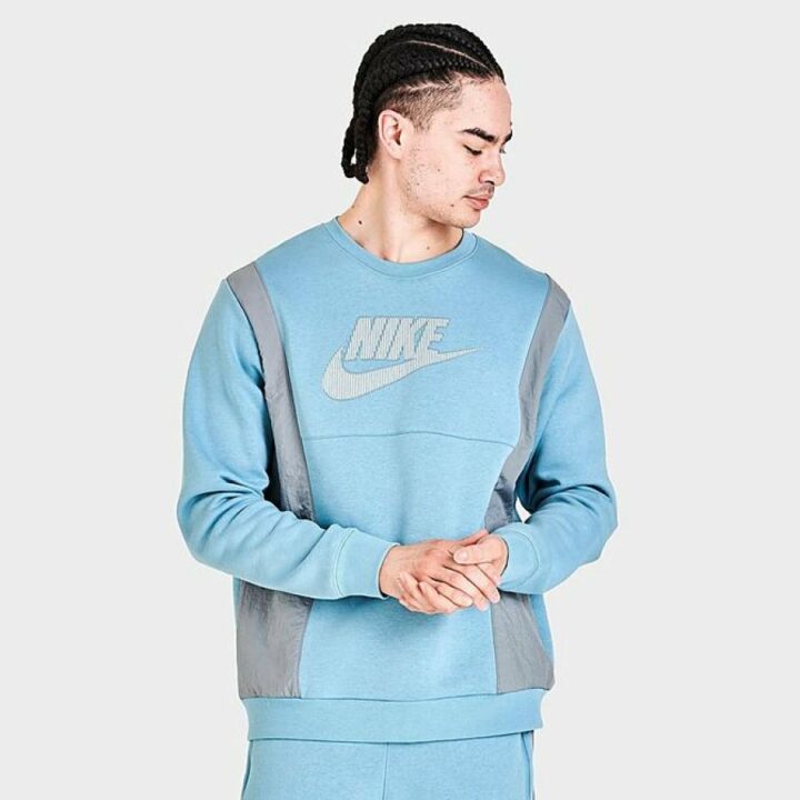 Nike Sportswear Fleece kék férfi papucs