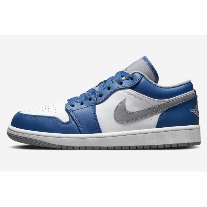 Jordan 1 Low True Blue kék férfi utcai cipő